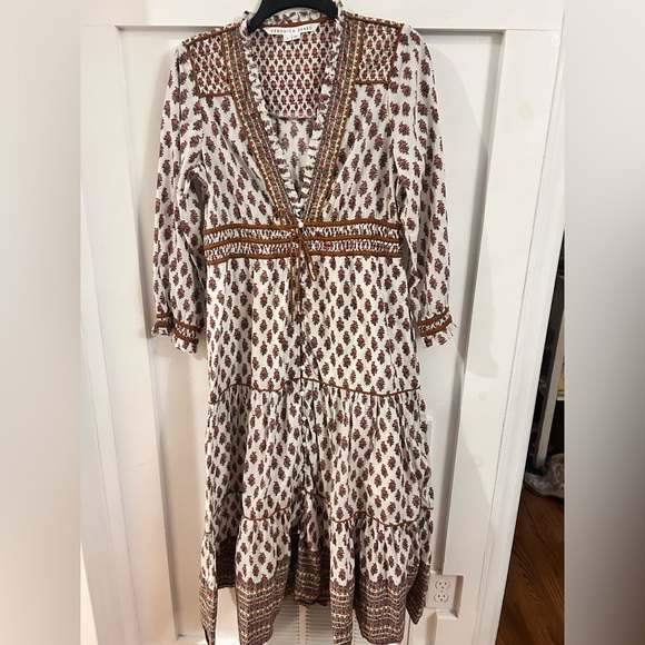 VERONICA BEARD Alessandra Boho-Floral dress Size 6 - Picture 2 of 6